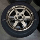 JDM Volk Racing TE37 Bronze 15 inch Wheels 